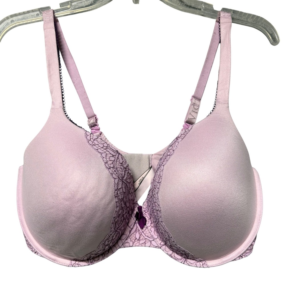 Victoria's Secret Body by Victoria Perfect Shape Lace Bra Lavender 38DDD J9S